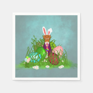 Oliver The Otter and the Great Easter Egg Hunt Serviette