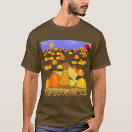Oliver The Otter Picks a Pumpkin T-Shirt