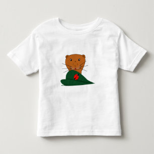 Oliver The Otter studiert a Ladybug Kleinkind T-shirt