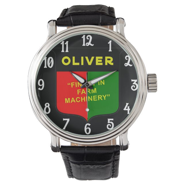 Oliver Tractor Emblem Watch Armbanduhr (Vorderseite)