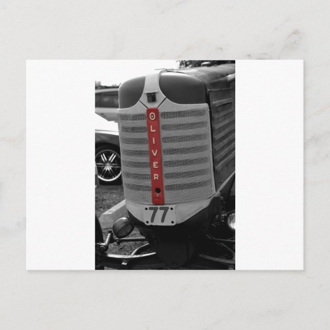 Oliver Tractor Postkarte (Vorderseite)