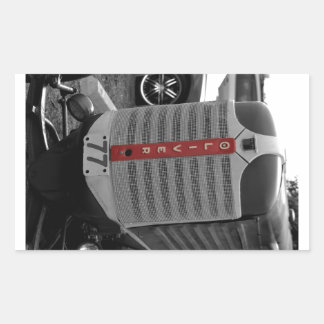 Oliver Tractor Rechteckiger Aufkleber