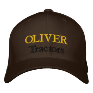Oliver Tractors Rasenmäher Mäher Antiker Bauernhof Bestickte Baseballkappe