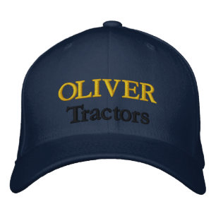 Oliver Tractors Rasenmäwers Mowers Husky Design Bestickte Baseballkappe