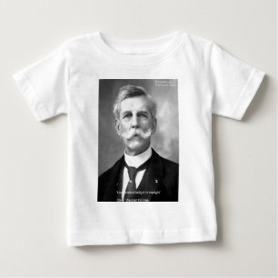 Oliver W Holmes "Liebe Dämmerung" Zitate Geschenke Baby T-shirt