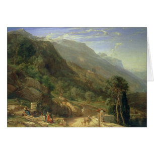 Oliveraies chez Varenna, lac Como, Italie, 1861 (o