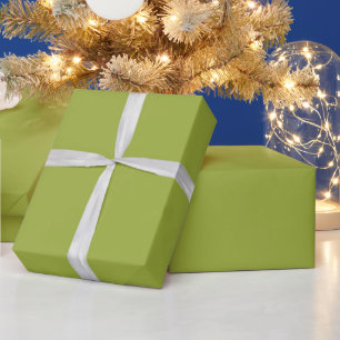 Olivgrün Geschenkpapier