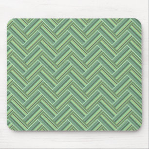 Olivgrün Streifen Mousepad