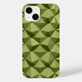Olivgrüne iPhone-Hülle Minimalistisches Modernes D Case-Mate iPhone 14 Hülle