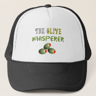 Olivgrüne Liebhaber-Geschenke "der olivgrüne Truckerkappe