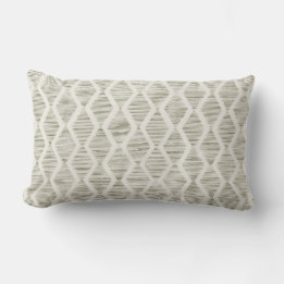 Olivgrüner Diamant-Geometrischer Minimalistischer  Lendenkissen