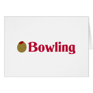 Olivgrüner (i-Liebe-) Bowling