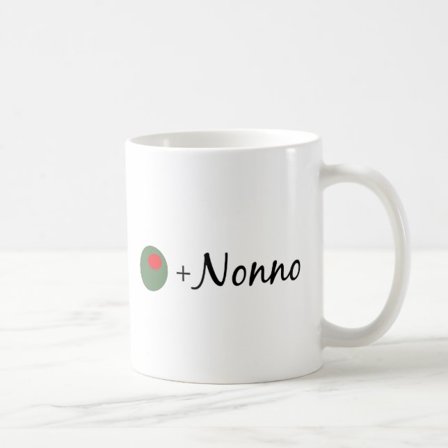 Olivgrünes Nonno Kaffeetasse (Rechts)