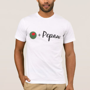 Olivgrünes Pepaw T-Shirt