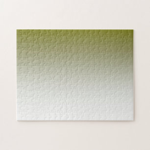Olivgrünes weißes Ombre