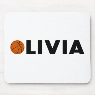Olivia Basketball Mousepad