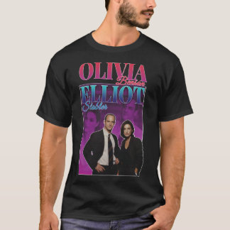 Olivia Benson &amp Elliot Stabler 90er Jahre Inspi T-Shirt