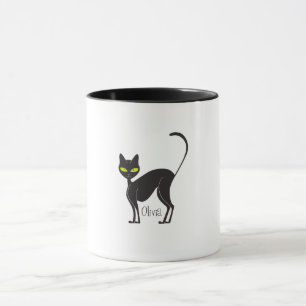 Olivia, die freundliche Cat-Tasse Tasse