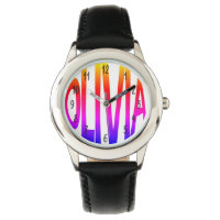 Olivia Girls nennen farbenfrohe Kinder beobachten