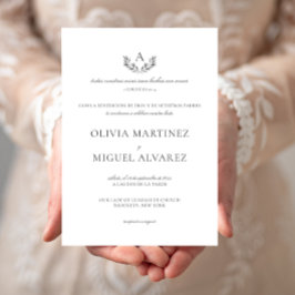 Olivia Invitacion de Boda Cristiana Wedding Einladung