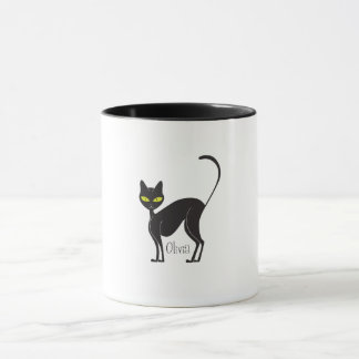 Olivia l'amicale Mug de chat