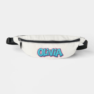 Olivia Name Art Bauchtasche