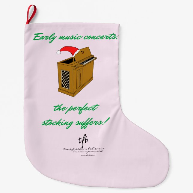 Olivia Orgel Weihnachten Strumpf Großer Weihnachtsstrumpf (Vorderseite)