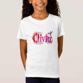 Olivia - Personalised Shirt  - For Kids