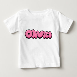 Olivia pink Baby T - Shirt