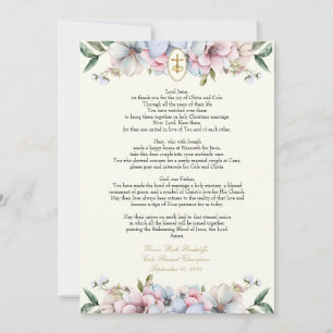 Olivia Prayer Cards Einladung