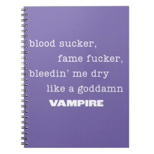 Olivia Rodrigo lyric Notebook Pop Music Notizblock