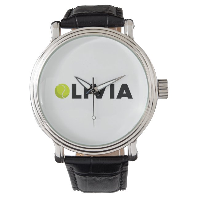 Olivia Tennis Armbanduhr (Vorderseite)