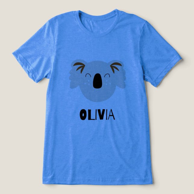 #OliviaT-Shirt Tri-Blend Shirt (Design Vorderseite)