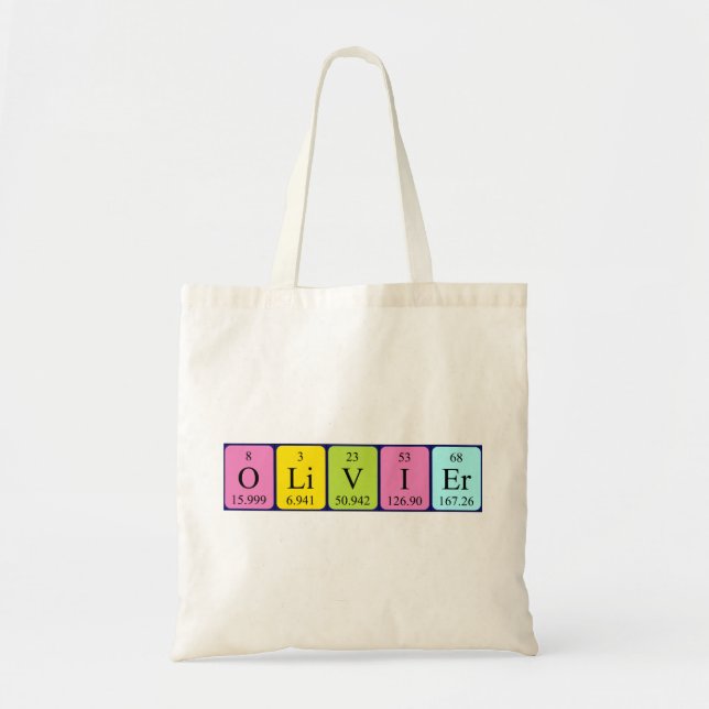 Olivier Periodenname Tasche (Vorne)