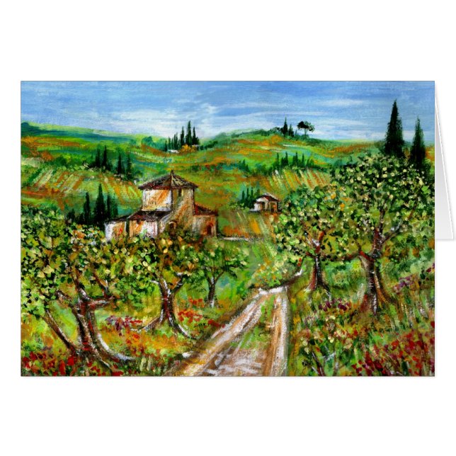 OLIVIERS EN TOSCANE 2 (Devant horizontal)