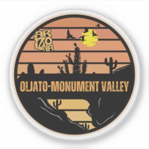 Oljato-Monument Valley, Arizona Aufkleber