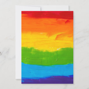 Öllagerte LGBT-Einladung - Fettstolz Einladung