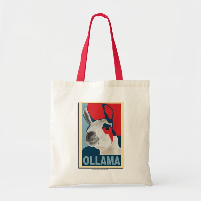 Ollama Obama - Tasche (Vorne)