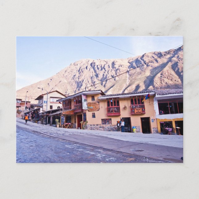 Ollantaytambo Postkarte (Vorderseite)