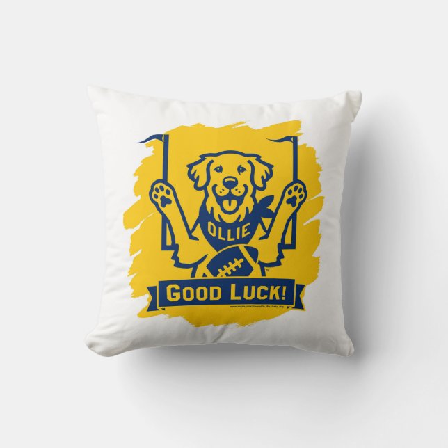 Ollie, le Coussin du chien chanceux (Recto)