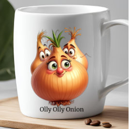 OLLY ONION Funny Novelty Muttertagsgeschenk Kaffeetasse