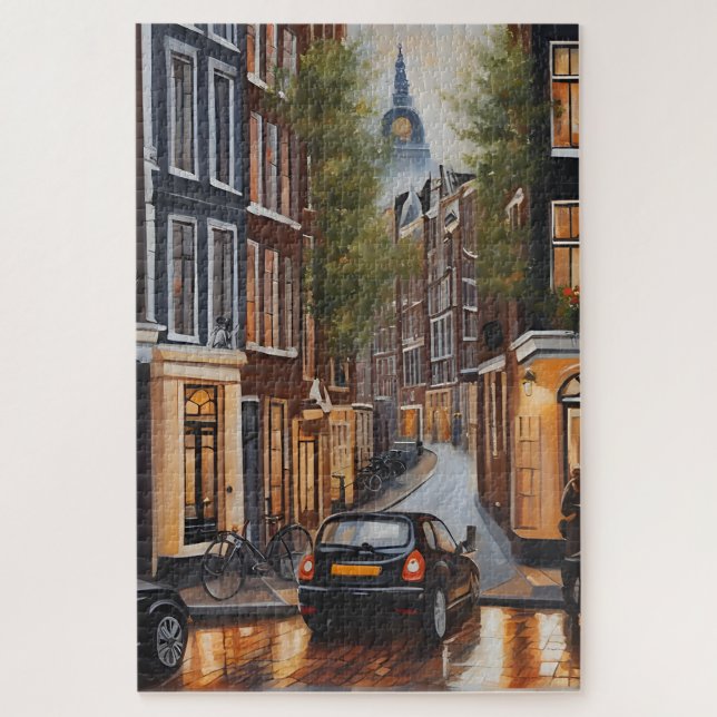 Ölmalerei Amsterdam (Vertikal)