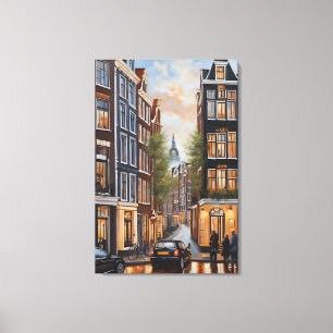 Ölmalerei Amsterdam Leinwanddruck