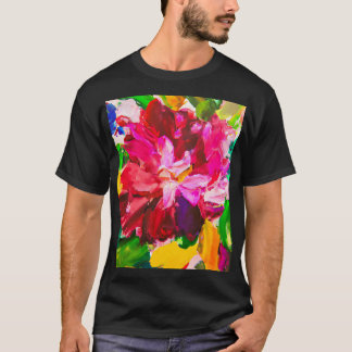 Ölmalerei, Impressionismus, Blume T-Shirt