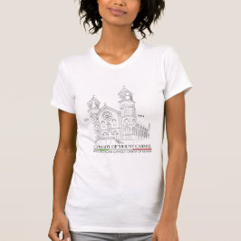 OLMC Line Logo Frauen-Slim T - Shirt Weiß