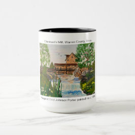 Olmstead's Mill, Warren Landkreis, IL c. 1983 MEJP Tasse
