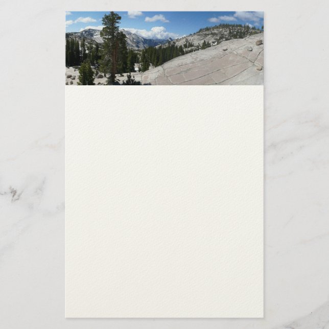 Olmsted Point III. Yosemite-Nationalpark Briefpapier (Vorderseite)