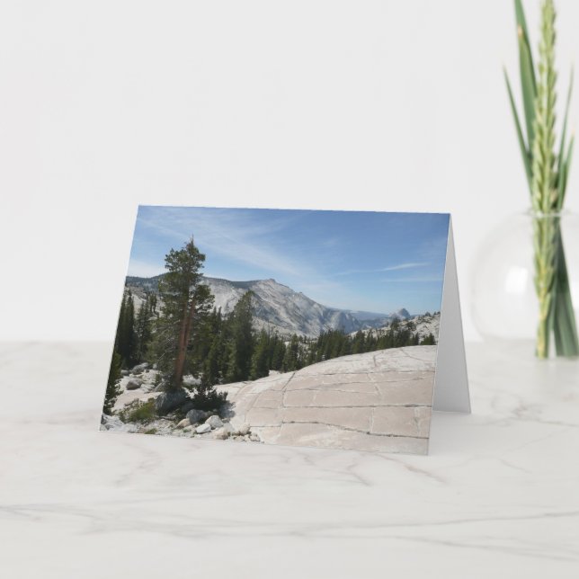 Olmsted Punkt II aus Yosemite Nationalpark Karte (Vorderseite)
