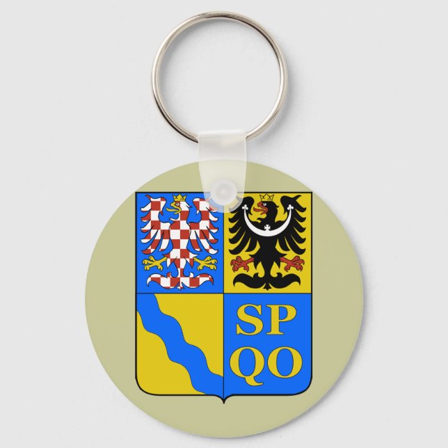 Olomouc Region, Czech Schlüsselanhänger (Vorderseite)