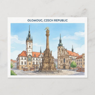 Olomouc Tschechische Republik Reise Postkarte